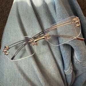 Elegant Silver Women's blue light sunglasses